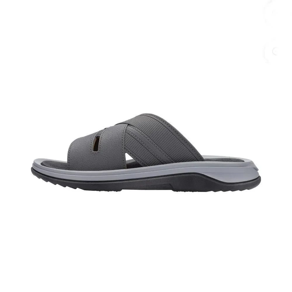 Men's Crossband Slide Sandals Shoes Size 13